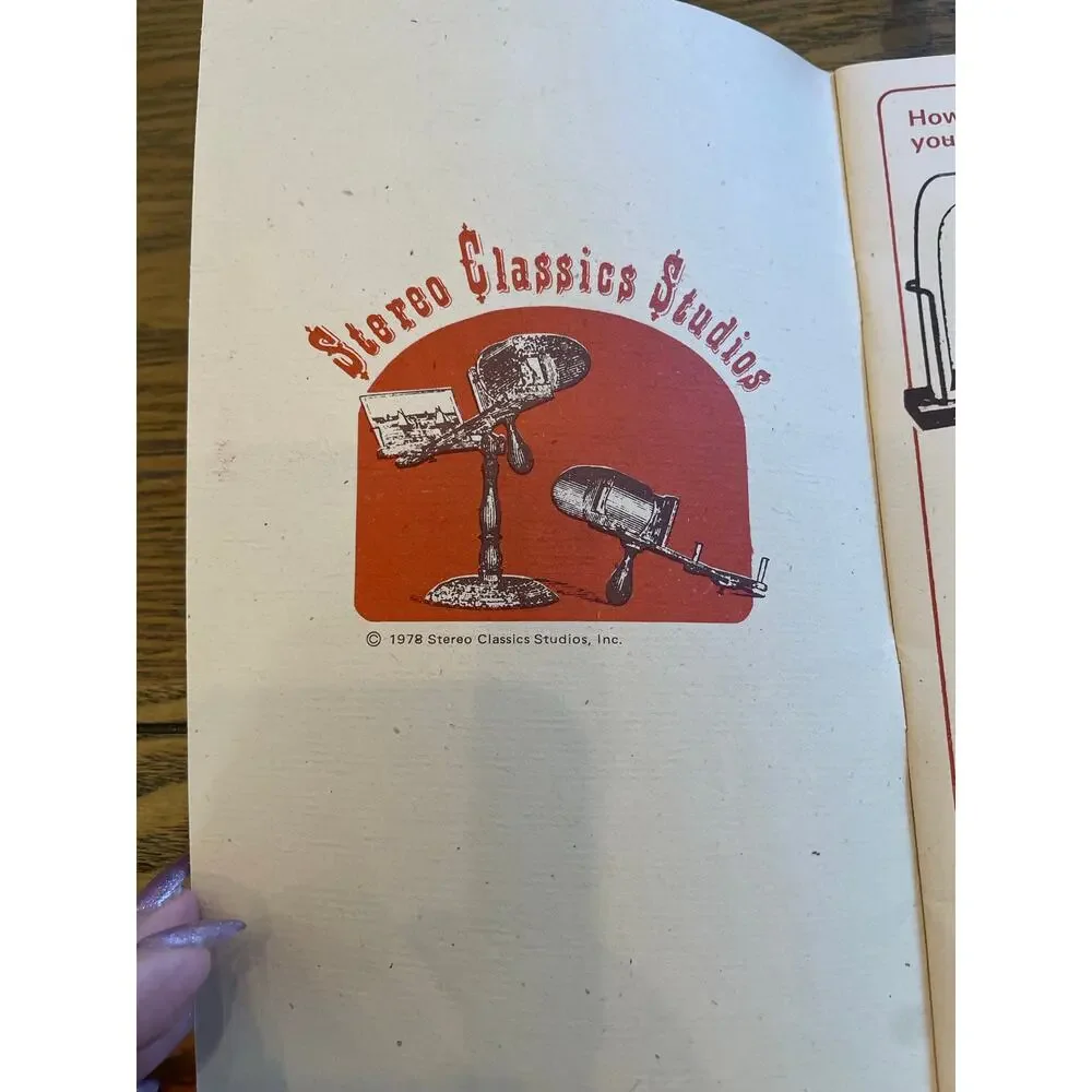 1978 Story of the Stereoscope Stereo Classics Studios 3D Photography Booklet